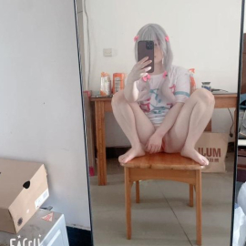 建邺白虎三点粉cos